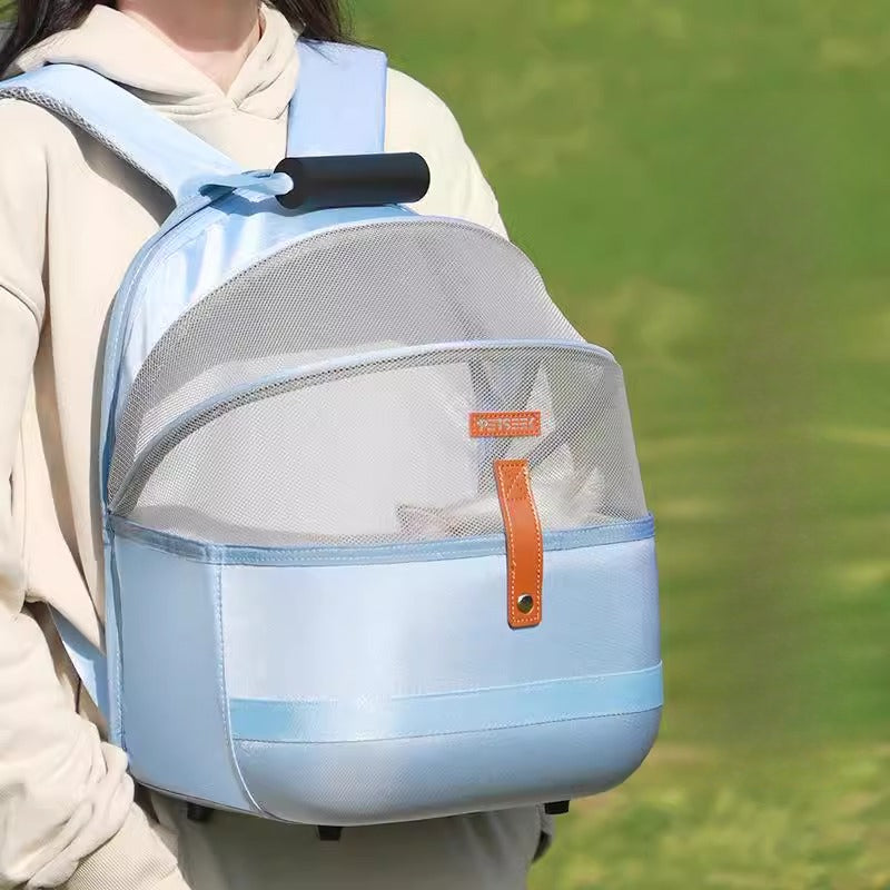 애완동물 외출용 작은 개와 고양이 용 휴대용 고양이 斜肩 백, 통기성이 좋은 반려동물 용품No.1844