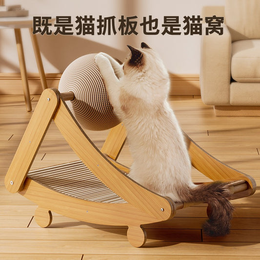 고양이 스크래칭 보드, 고양이 침대, 내마모성 및 털갈이 방지 수직 사이잘 고양이 스크래칭 볼, 고양이 발톱 패드, 고양이 장난감, 고양이 용품No.1811