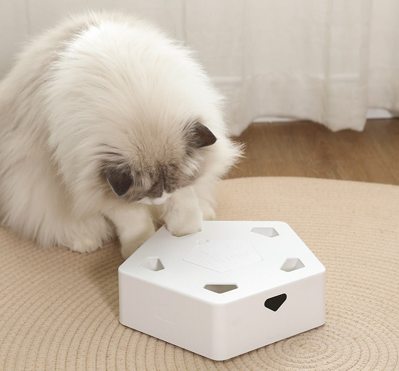 고양이 장난감 셀프 안녕 답답함 해소 충전 자동 고양이 공 놀리기 애완 동물 스마트 감지 고양이 시뮬레이션 사냥No.1373