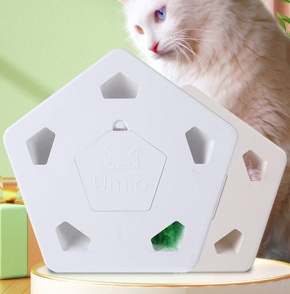 고양이 장난감 셀프 안녕 답답함 해소 충전 자동 고양이 공 놀리기 애완 동물 스마트 감지 고양이 시뮬레이션 사냥No.1373