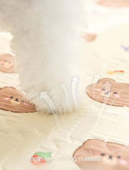 여름용 소형 및 중형견을 위한 아이스 슬리피 섬유 방지 매트리스 냉각 매트, 개 침대, 고양이 매트리스, 애완동물 용품No.3298