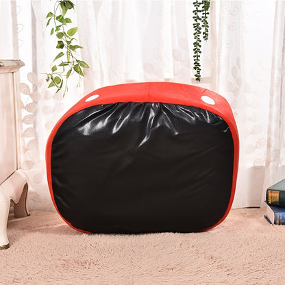 1pc 딸기 점프 점프 애완 동물 침대, PVC 재질, 비조립, 과일 디자인 개 및 고양이 둥지, 소형부터 중형까지의 품종, 새끼 강아지 및 새끼 고양이용 편안한 실내 수용지No.3300